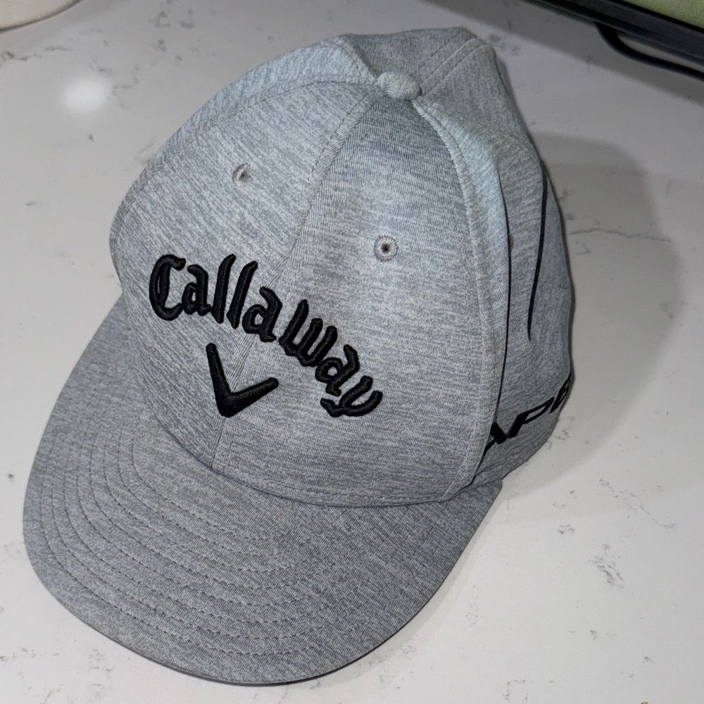 Men’s Callaway Light Gray Golf Cap